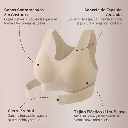 ZENBRA™ Tu espalda libre de cargas, tu silueta radiante.